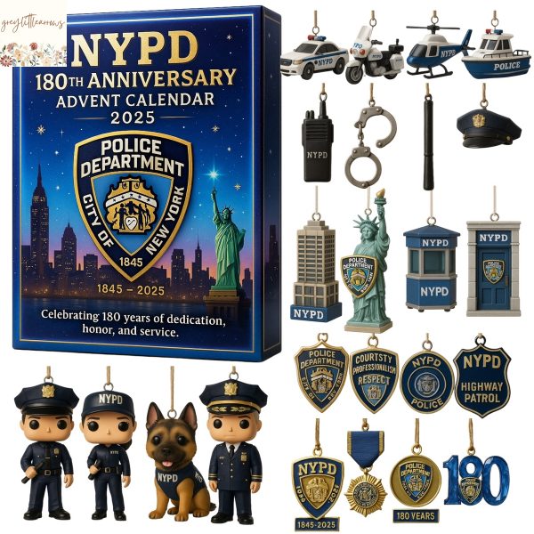NYPD 80th Anniversary Advent Calendar