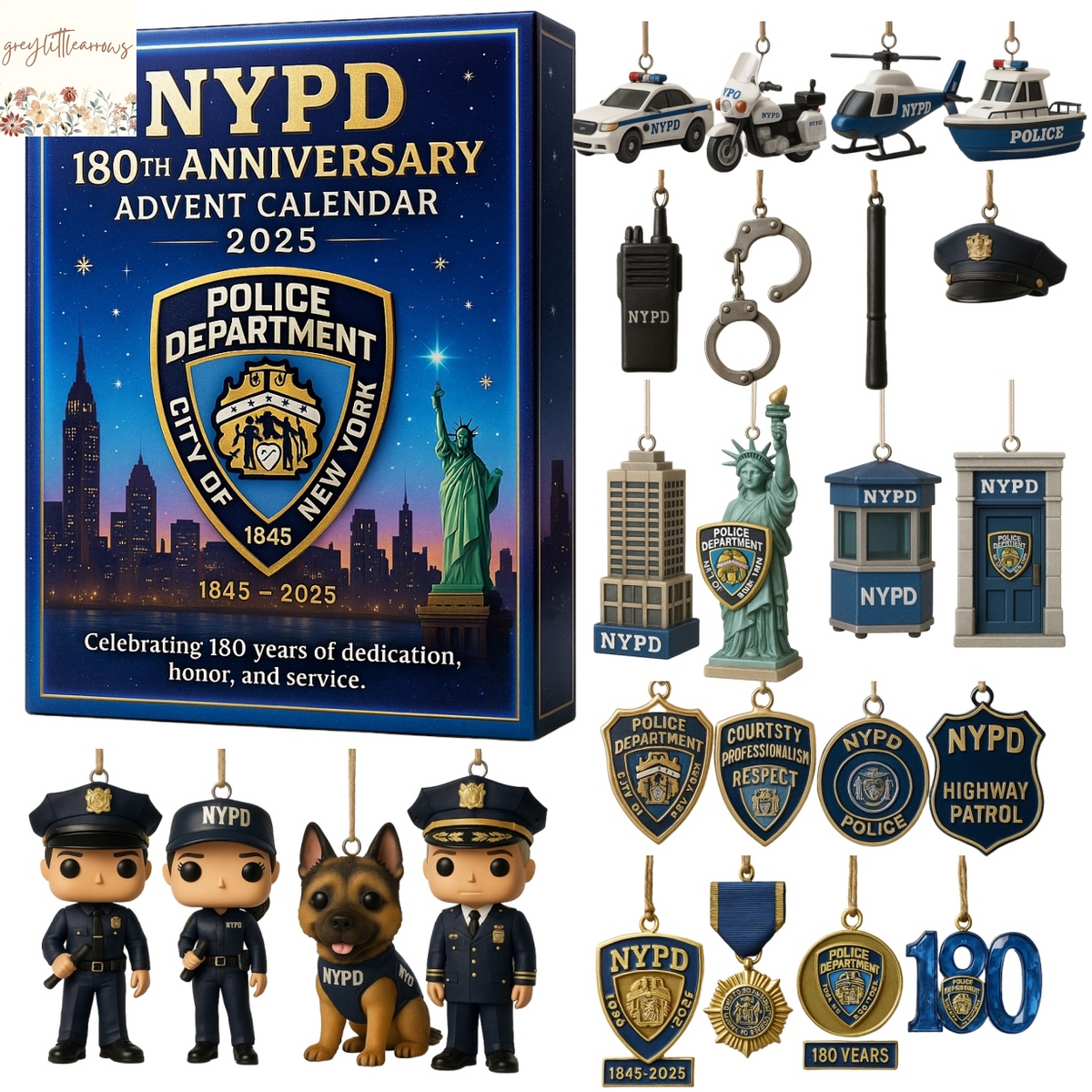 NYPD 80th Anniversary Advent Calendar NYPD 80th Anniversary Advent Calendar