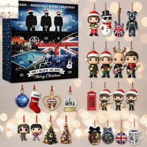 Oasis Definitely Maybe Christmas 2025 Advent Calendar