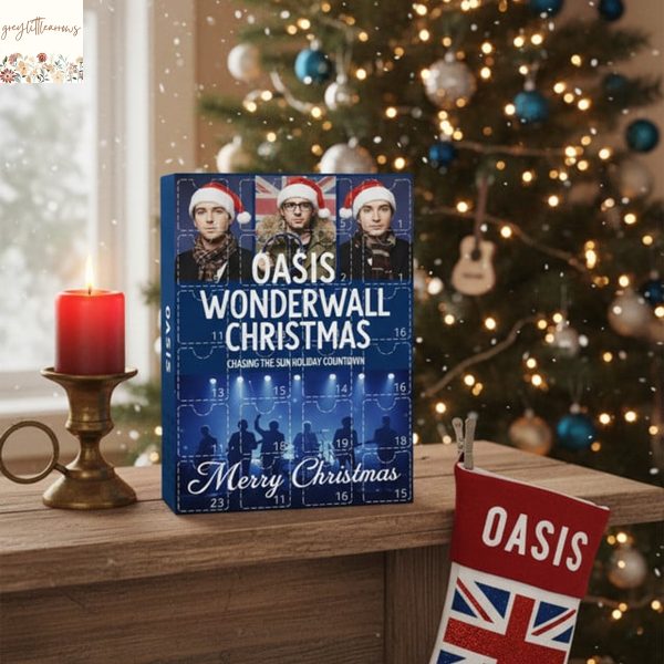 Oasis Wonderwall Christmas Advent Calendar 2025