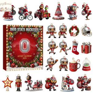 Ohio State Buckeyes 2025 Christmas Advent Calendar