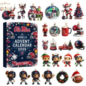 Ole Miss Rebels 2025 Christmas Advent Calendar