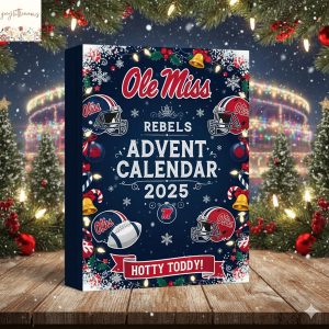 Ole Miss Rebels 2025 Christmas Advent Calendar