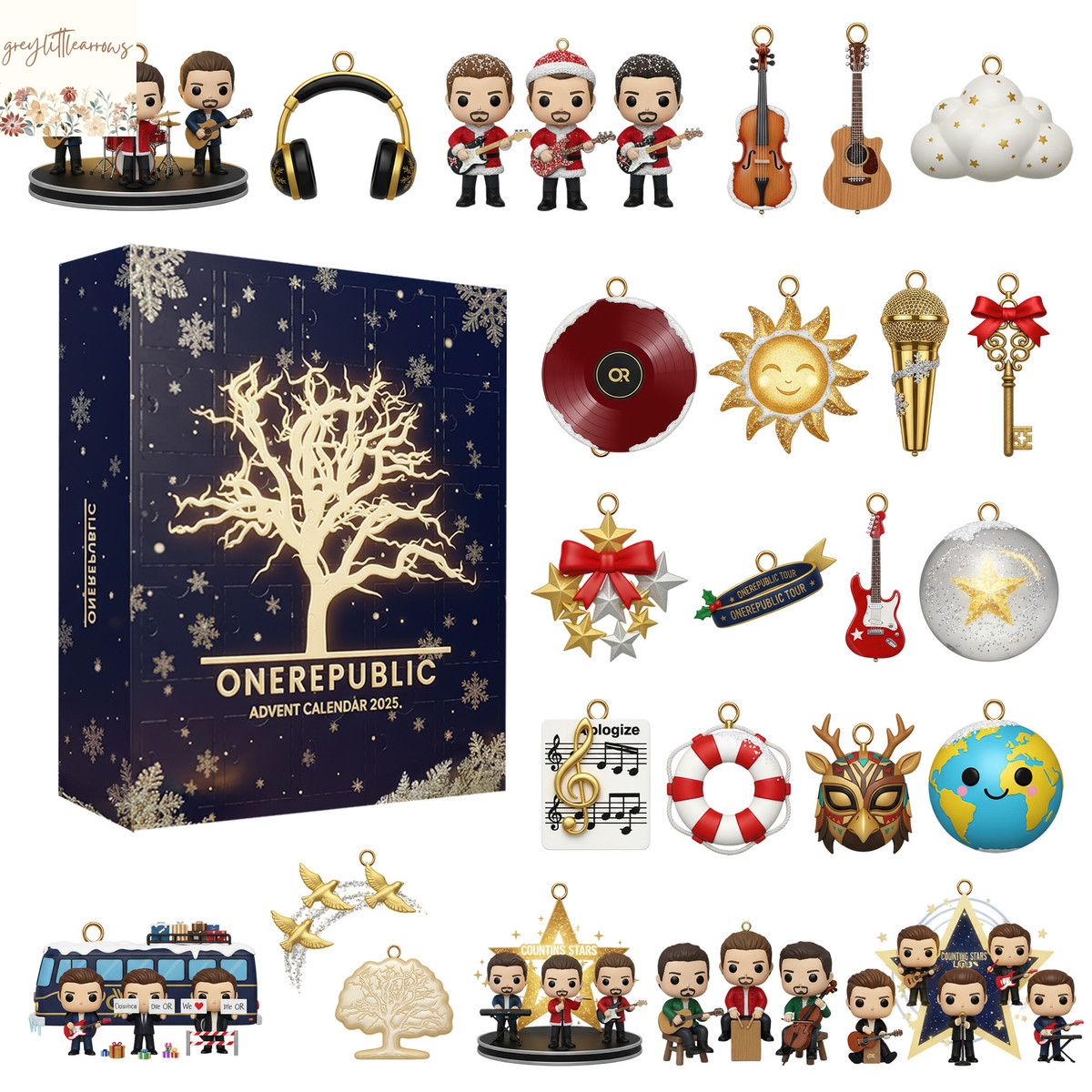 OneRepublic Advent Calendar Christmas 2025 OneRepublic Advent Calendar Christmas 2025