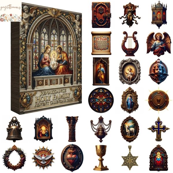 Renaissance Holy Family Advent Calendar 2025