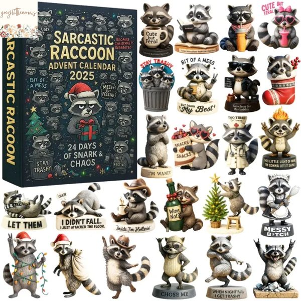 Sarcastic Raccoon Advent Calendar 2025