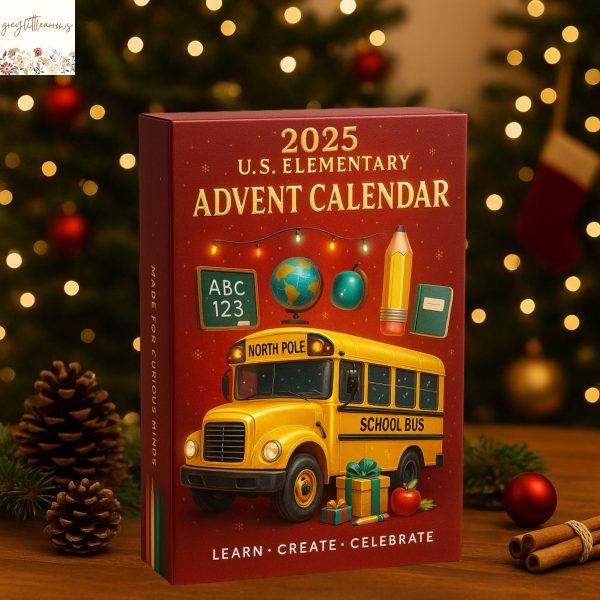 School Bus 2025 Advent Calendar