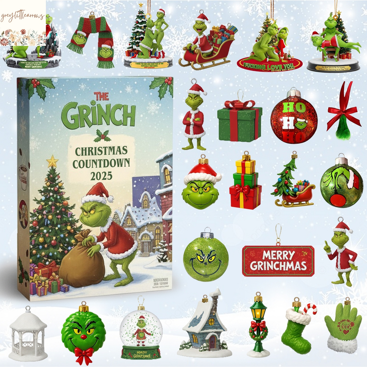 The Grinch Christmas Countdown Advent Calendar The Grinch Christmas Countdown Advent Calendar