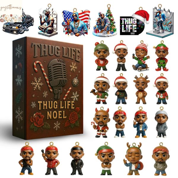 Tupac Shakur Thug Life Noel Advent Calendar 2025
