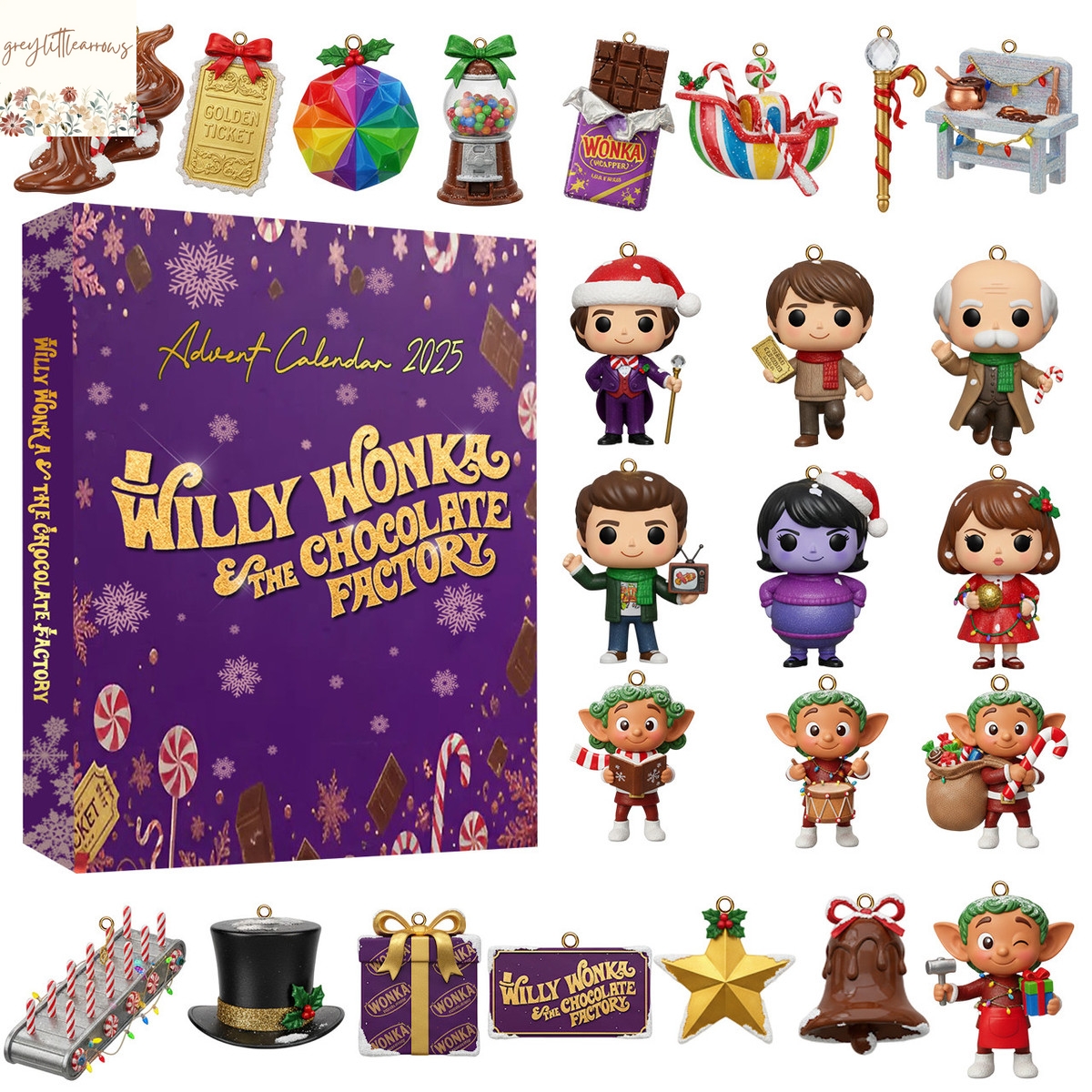 Willy Wonka & The Chocolate Factory 2025 Advent Calendar Willy Wonka & The Chocolate Factory 2025 Advent Calendar