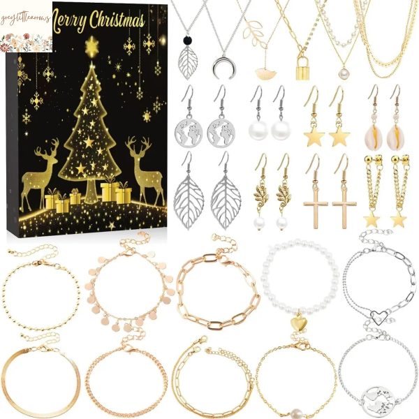 Women Jewelry Christmas 2025 Advent Calendar