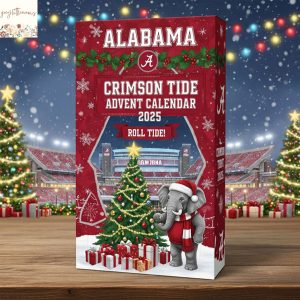 Alabama Crimson Tide Roll Tide Advent Calendar 2025