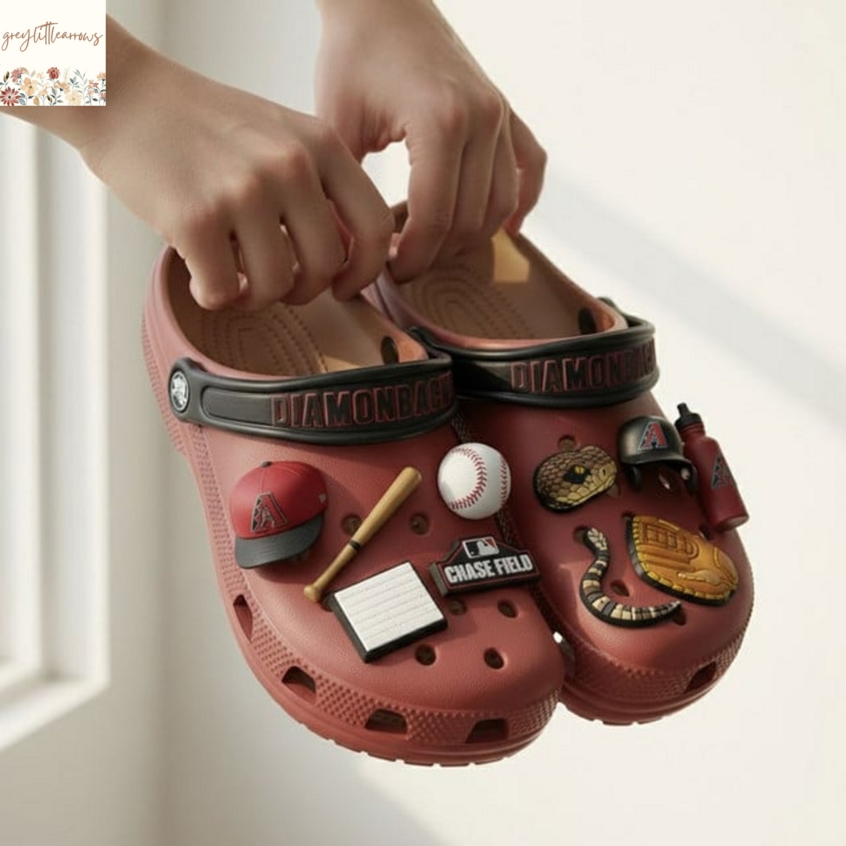 Arizona Diamondbacks Crocs With Charms Arizona Diamondbacks Crocs With Charms
