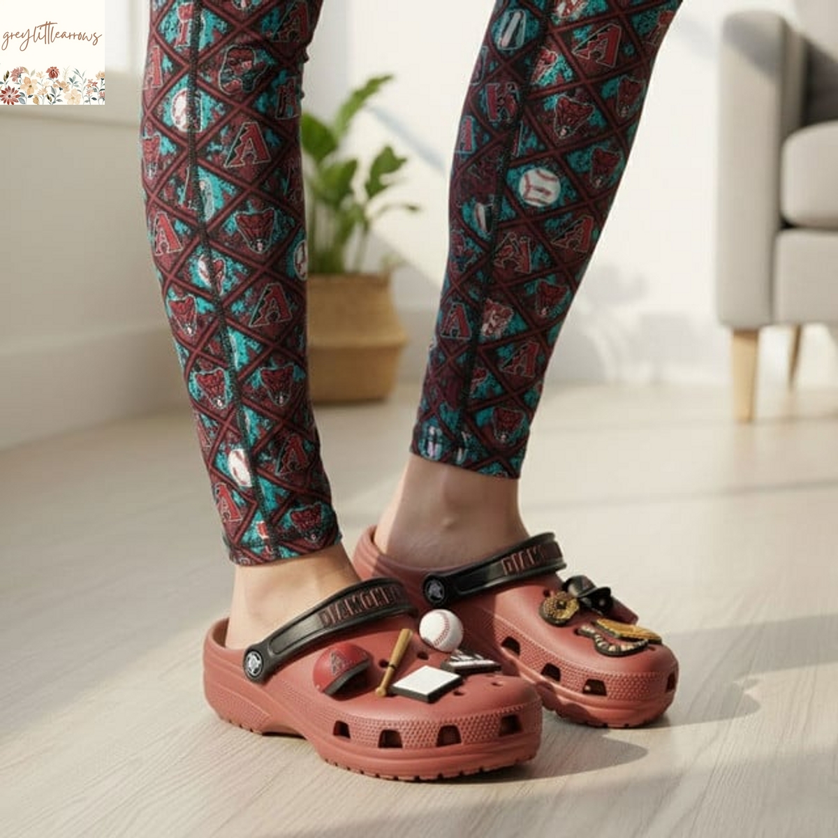 Arizona Diamondbacks Crocs With Charms Arizona Diamondbacks Crocs With Charms