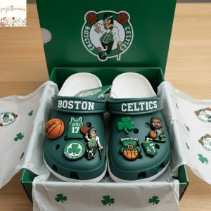 Boston Celtics Crocs With Charms Boston Celtics Crocs With Charms