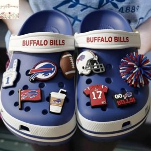 Buffalo Bills Crocs With Charm Buffalo Bills Crocs With Charm
