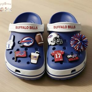 Buffalo Bills Crocs With Charm