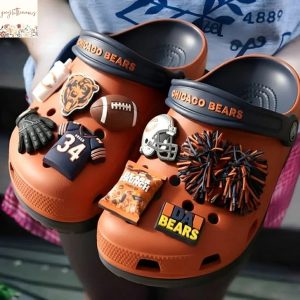 Chicago Bears Crocs With Charm Chicago Bears Crocs With Charm