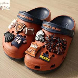 Chicago Bears Crocs With Charm