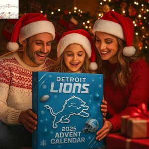 Detroit Lions Star Advent Calendar