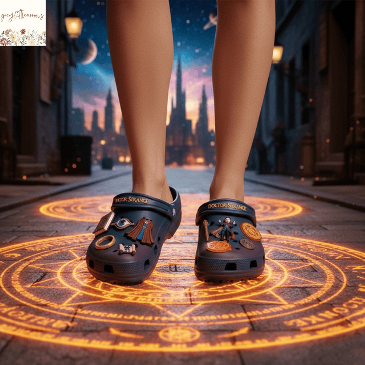 Doctor Strange Crocs With Chrams Doctor Strange Crocs With Chrams