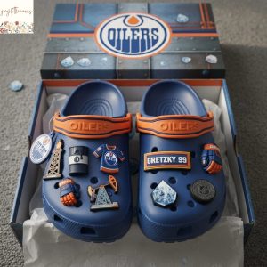 Edmonton Oilers Crocs With Charms Edmonton Oilers Crocs With Charms