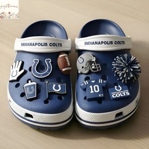 Indianapolis Colts Crocs With Charm Indianapolis Colts Crocs With Charm