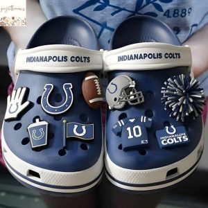 Indianapolis Colts Crocs With Charm