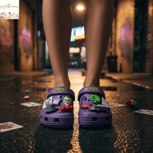 Joker Crocs With Chrams