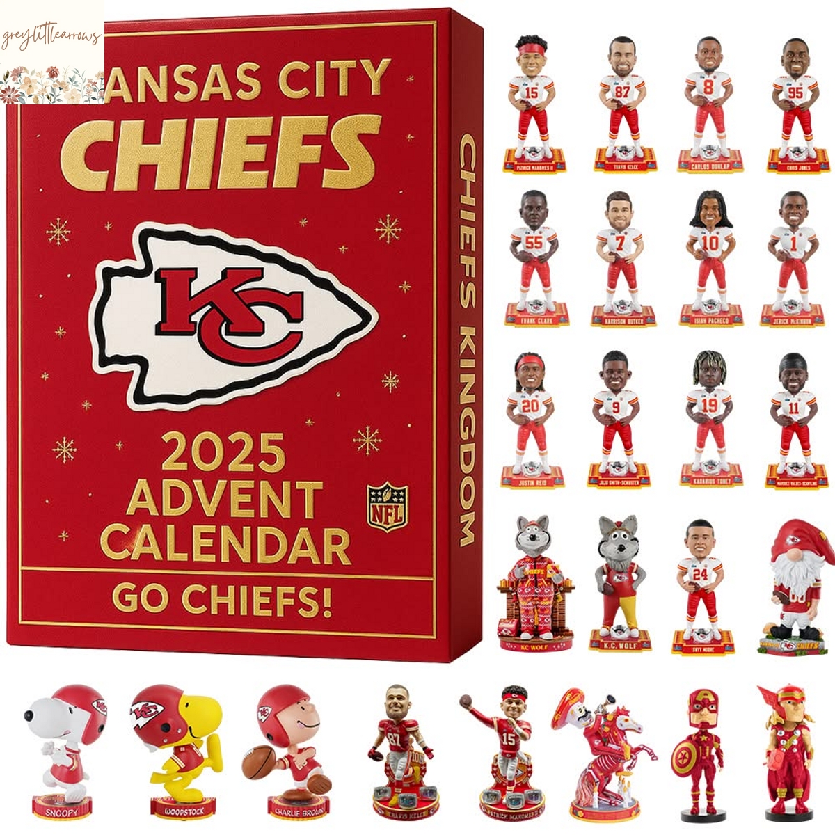 Kansas City Chiefs Go Chiefs Advent Calendar Kansas City Chiefs Go Chiefs Advent Calendar