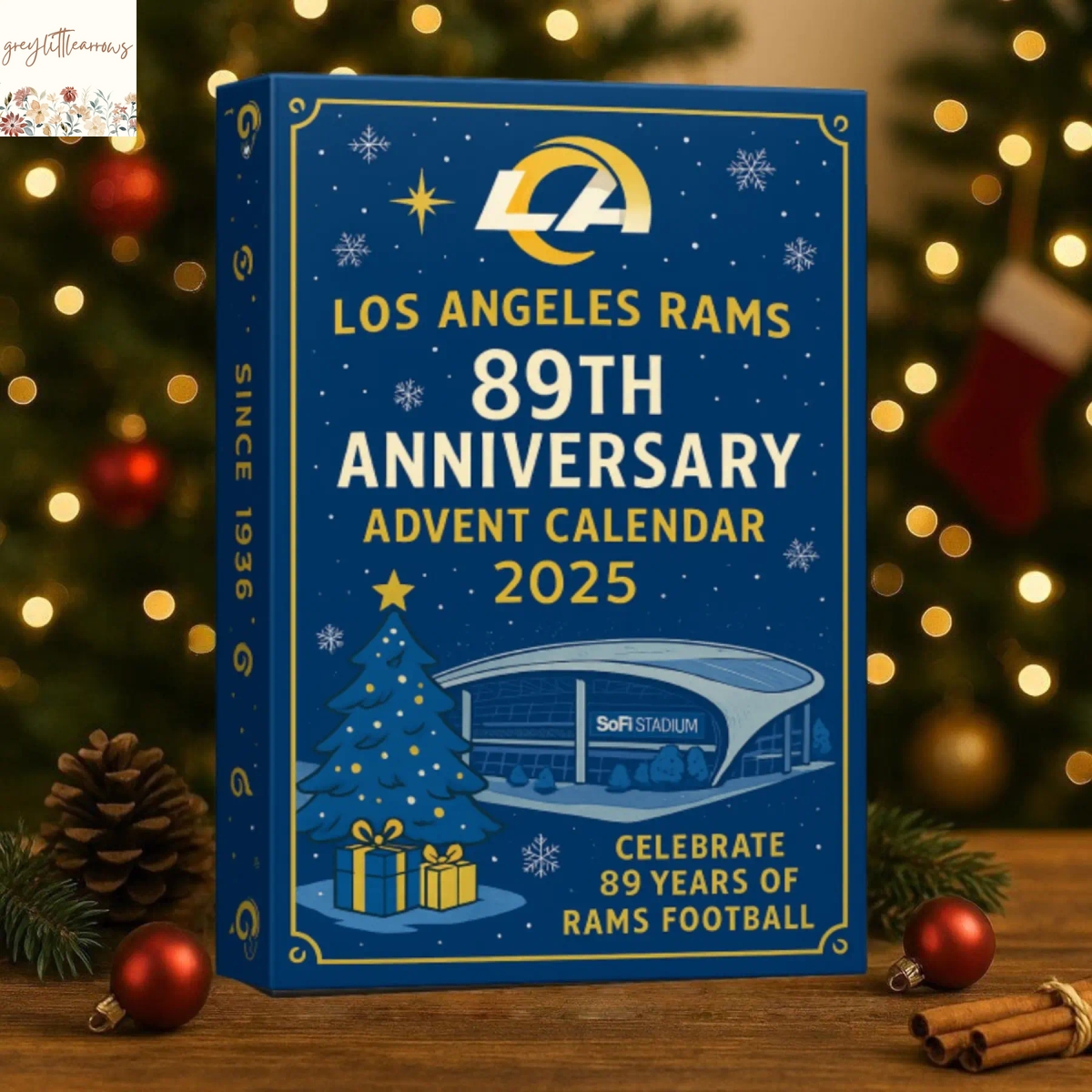 Los Angeles Rams 89th Anniversary Advent Calendar Los Angeles Rams 89th Anniversary Advent Calendar