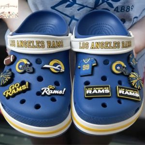 Los Angeles Rams Crocs With Charm