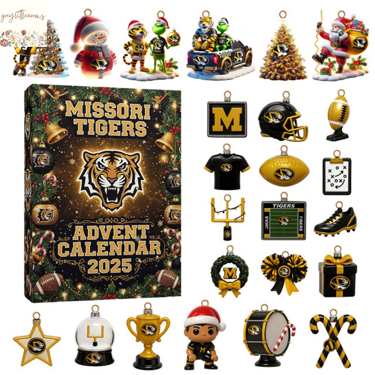 Missouri Tigers Advent Calendar 2025