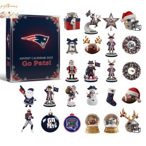 New England Patriots Go Pats Advent Calendar