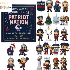 New England Patriots Nation Advent Calendar 2025 Champion Advent Calendar