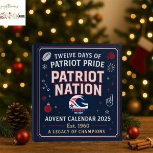 New England Patriots Nation Advent Calendar 2025 Champion Advent Calendar
