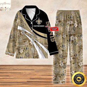 New Orleans Saints Pajamas Set