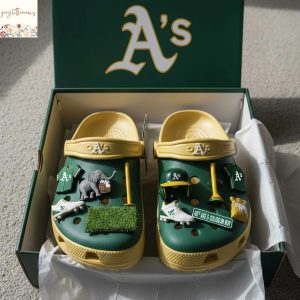 Oklahoma Athletics Crocs With Charms Oklahoma Athletics Crocs With Charms