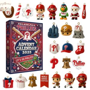 Philadelphia Phillies Lets Go Phillies Advent Calendar 2025
