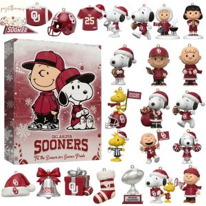 Snoopy Oklahoma Sooners Advent Calendar