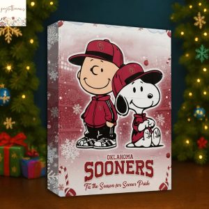 Snoopy Oklahoma Sooners Advent Calendar