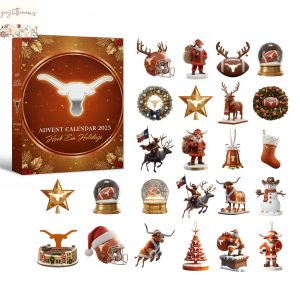 Texas Longhorns Hook Em Holidays Advent Calendar