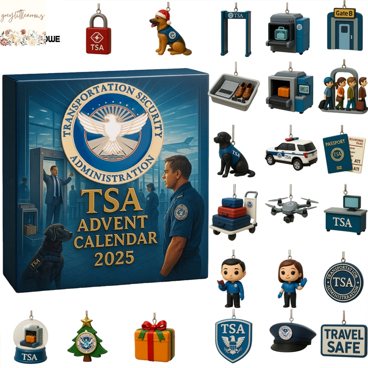 TSA Transportation Security Administration Advent Calendar TSA Transportation Security Administration Advent Calendar