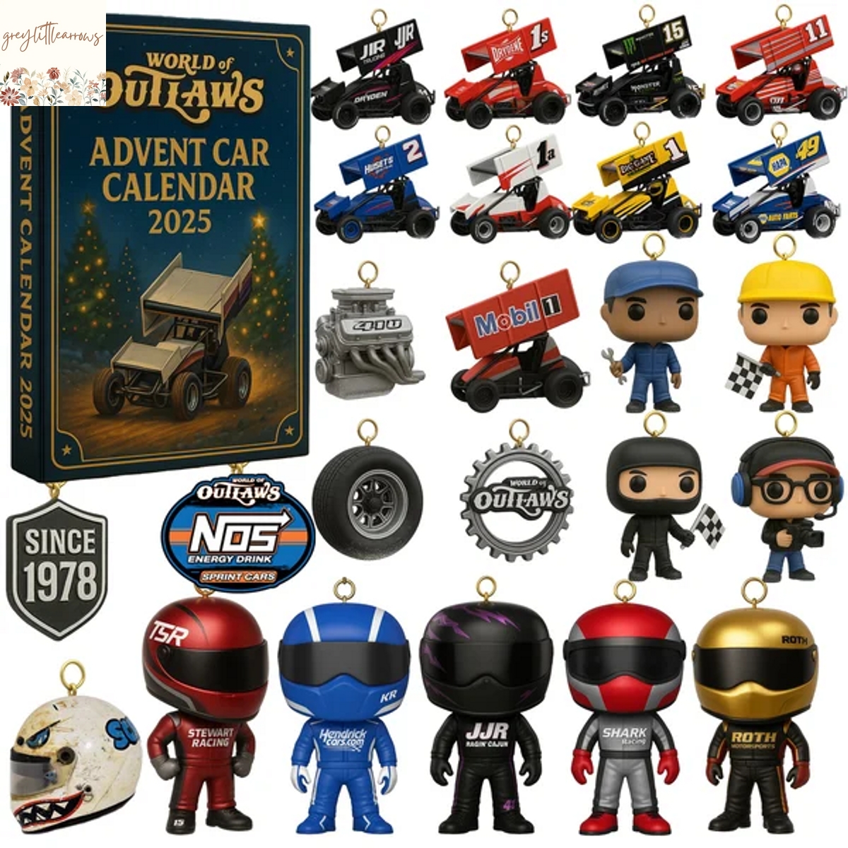 World Of Outlaws Sprint Car Series Advent Calendar