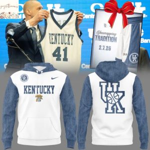 2026 Kentucky Wildcats Men Basketball Hoodie