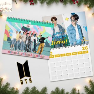 BTS 2026 Wall Calendar BTS 2026 Wall Calendar