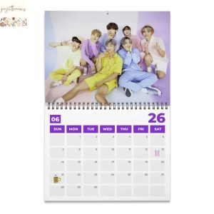 BTS 2026 Wall Calendar