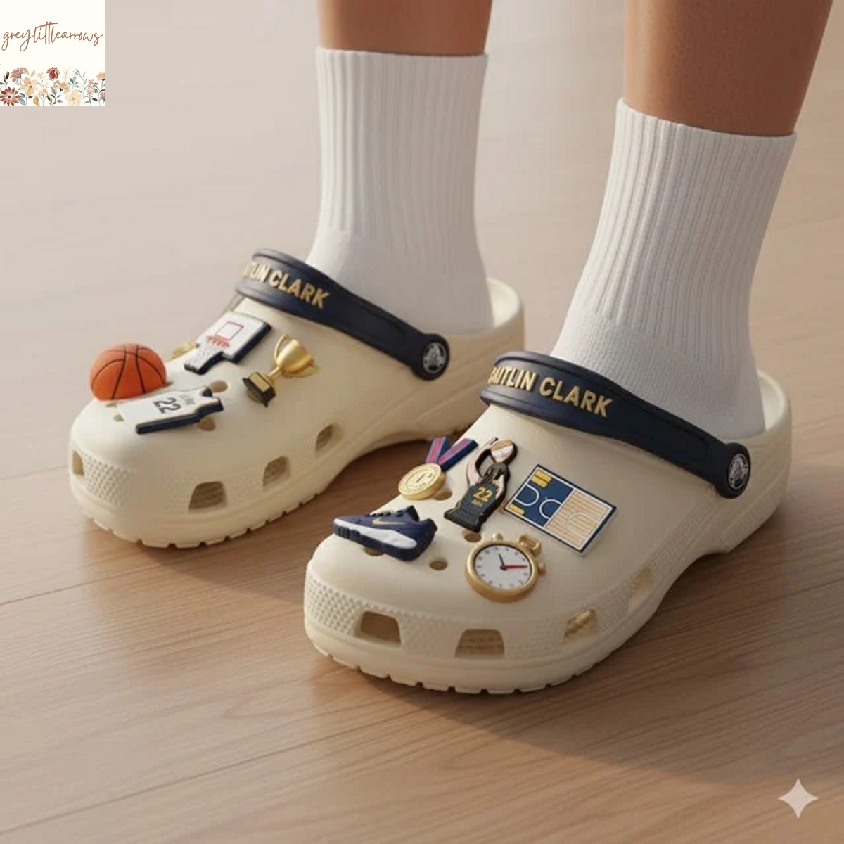 Caitlin Clark Crocs With Charms Caitlin Clark Crocs With Charms