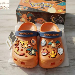 Charizard Crocs With Charms Charizard Crocs With Charms