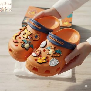Charizard Crocs With Charms